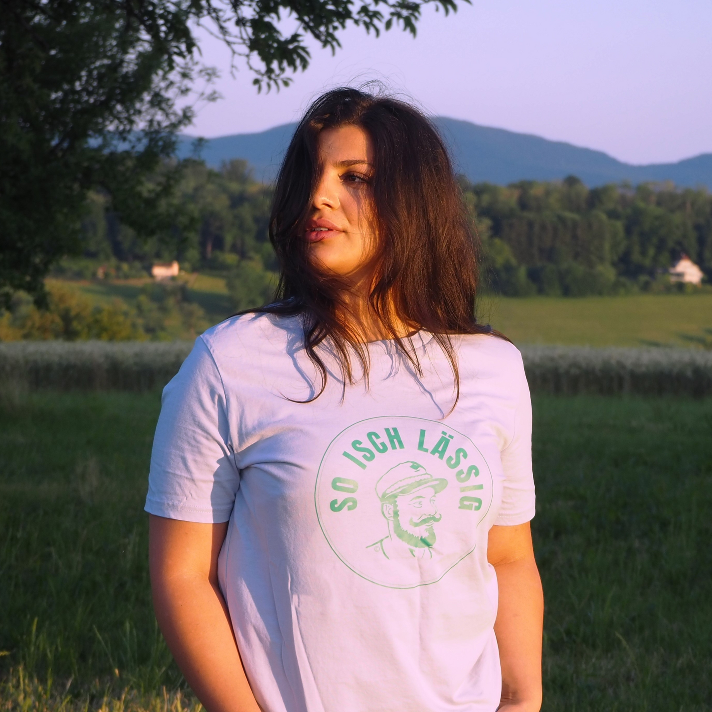 Purple Horizon T-Shirt - Aye Capitano Kollektion 