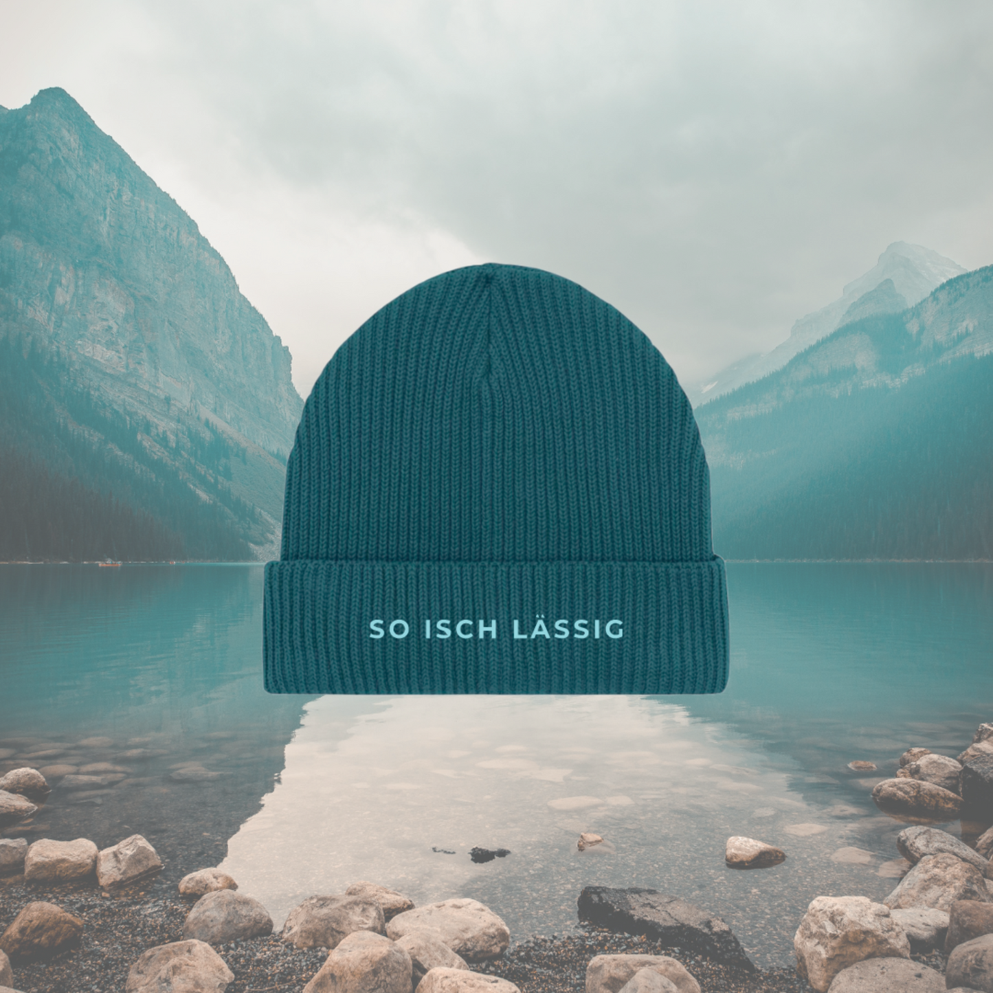 SO ISCH LÄSSIG Beanie