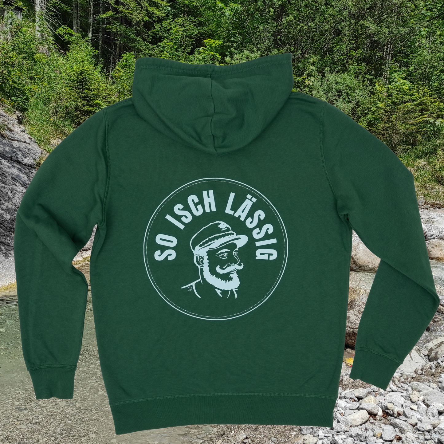 Wooden Green  Hoodie - Aye Capitano Kollektion