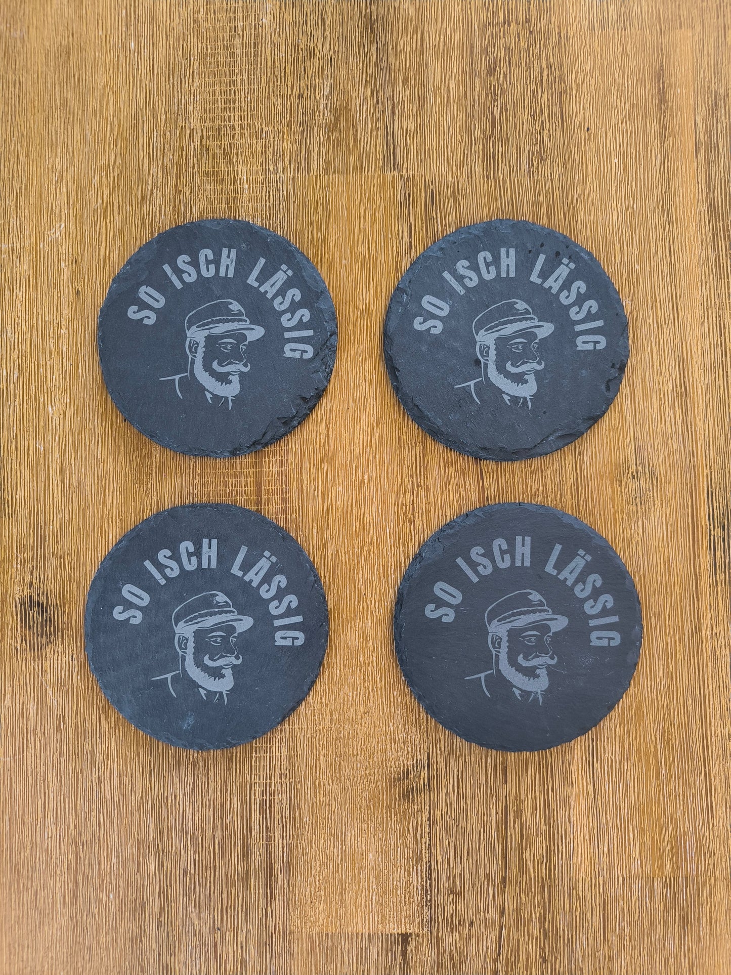 LÄSSIG Schieferuntersetzer