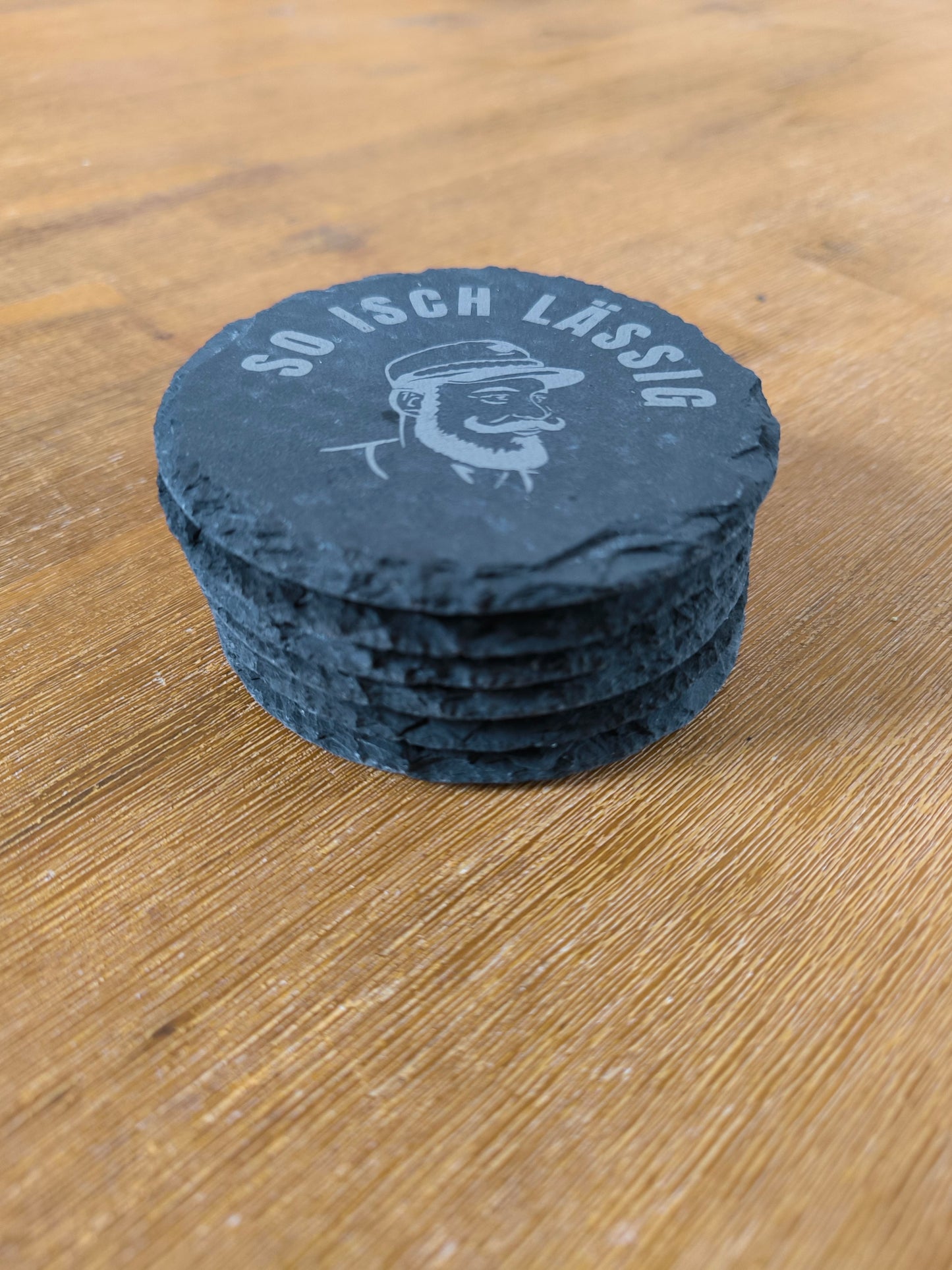 LÄSSIG Schieferuntersetzer