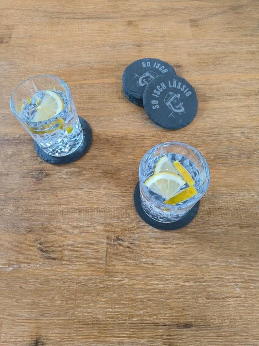 LÄSSIG Schieferuntersetzer