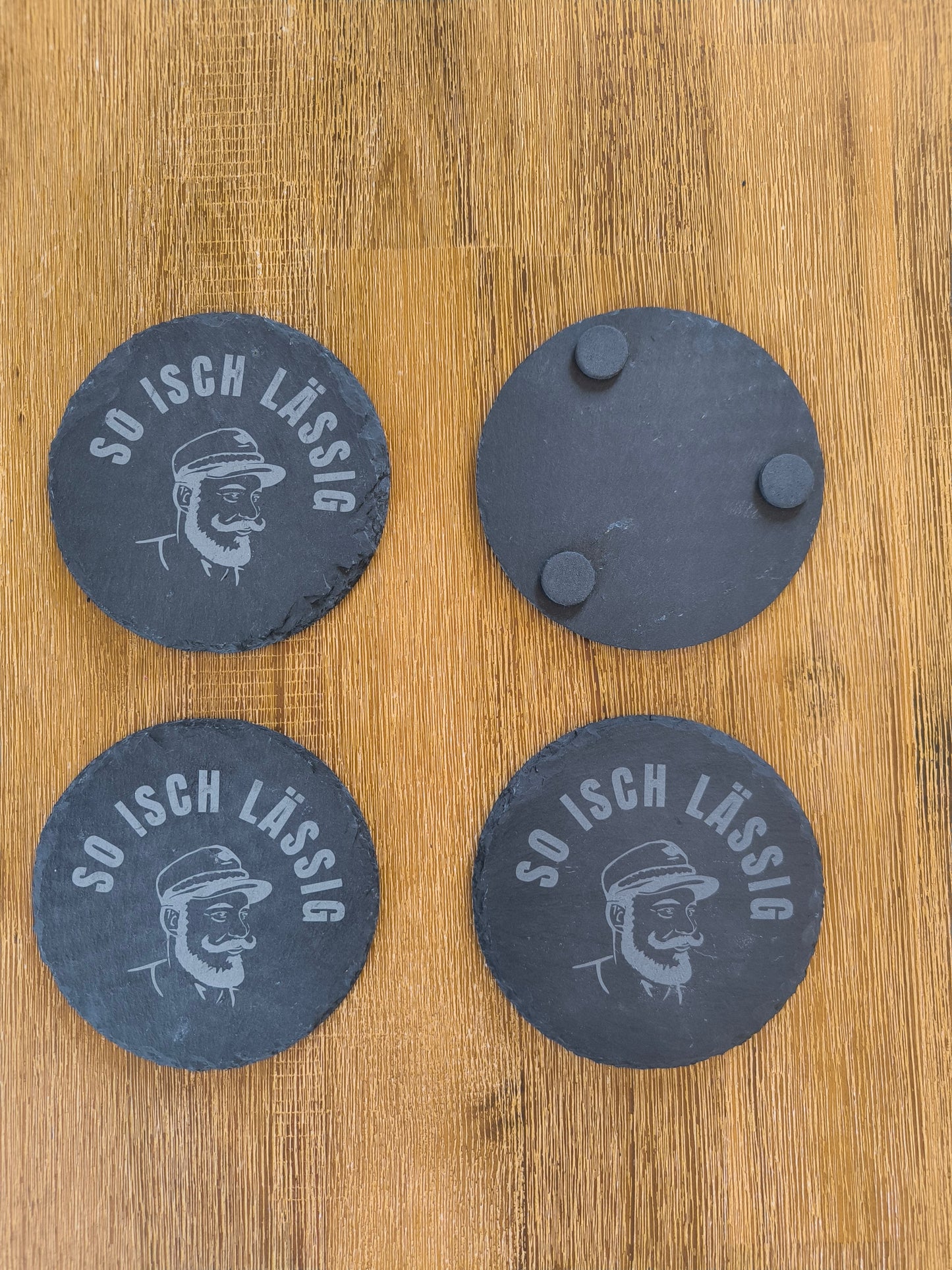 LÄSSIG Schieferuntersetzer